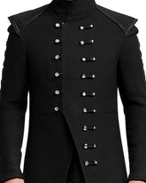 Men's Black Long Coat